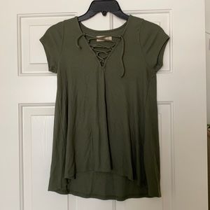 Army green top